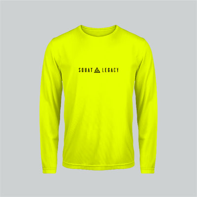 T-shirt Yellow Flex Long - Homme