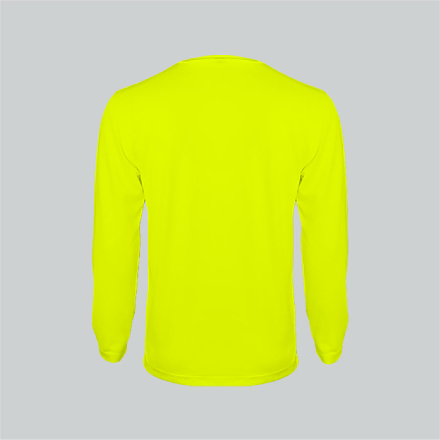 T-shirt Yellow Flex Long - Homme