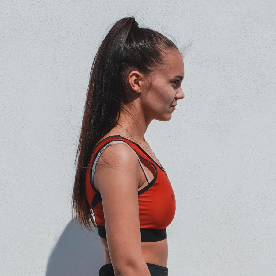 Brassière Basic Red Lava